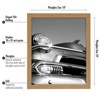 Americanflat 18x24 Poster Frame in Oak with Polished Plexiglass-Horizontal and Vertical Formats with Included Hanging Hardware - 2 of 4