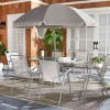 Laurenti Dining Set - Outdoor - PAT9037 - Grey - Safavieh - 2 of 4