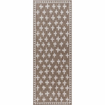 Hauteloom Runner Area Rug   Medium Gray