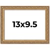 PosterPalooza | 13x9.5 Wood Antique Frame with UV Acrylic, 4 Finishes: Bronze, Gold, Silver, and Black - 2 of 4