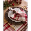 Design Imports Orchard Plaid Napkin Set/6 - 3 of 4