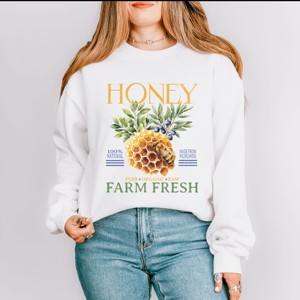 Simply Sage Market Farm Fresh Honey Sweatshirt - 1 of 4