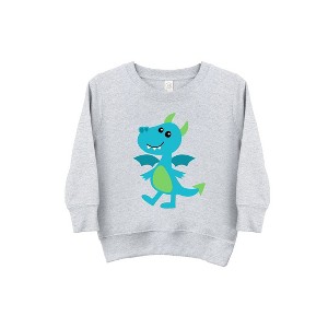 The Juniper Shop Blue Dragon Toddler Graphic Sweatshirt - 1 of 2
