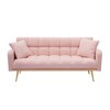 JUJABU 69'' Sofa Bed with Adjustable Backrest  for Small Space Living Room and Bedroom - 2 of 4