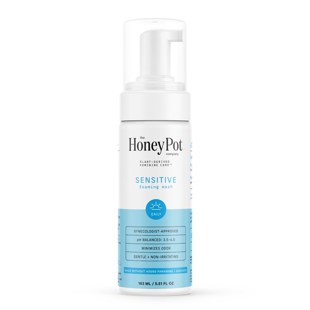 The Honey Pot Company, Sensitive Feminine Foaming Wash - 5.51 fl oz