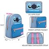 Disney's Stitch Character Face 11.5" Youth Mini Backpack - 4 of 4