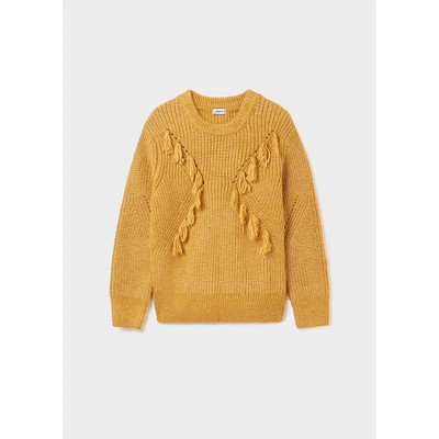 Girl Fringed Sweater - Mayoral
