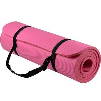 BalanceFrom 1/2-Inch Extra Thick High Density Anti-Tear Exercise Yoga Mat with Carrying Strap