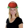 Beistle Printed Football Hat, (10/Pkg) Multicolored - 2 of 4