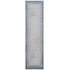 2X8 Area Rug/Bordered Non-Shedding Living Room Bedroom Dining Home Office Stylish and Stain Resistant Rug - 1 of 4