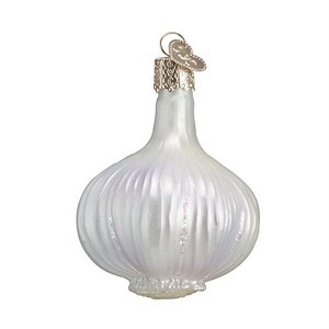 Old World Christmas Glass Blown Ornament, Garlic - 1 of 3