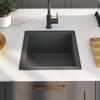 vidaXL Kitchen Sink with Strainer, Stainless Steel Top-Mount Sink, Fast Drainage, Anti-Corrosion - 3 of 4