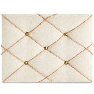 Juvale Farmlyn Creek Fabric Bulletin Board – Photo Display Board for Walls, Office, Bedroom, Kitchen (16x12in) - 1 of 4