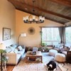PAKOKULA Black Rustic Farmhouse Wagon Wheel Chandelier 9-light Fixture for Dining Room Kitchen Island - 3 of 4