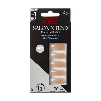 KISS Products Salon X-tend Fake Nails - Green Apple - 34ct