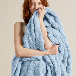 Bedsure-Cute Soft Cozy Checkered Throw Blanket for Couch - 1 of 4