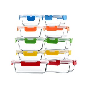 Apex Vanguards 20-Piece Multicolor Non-Leaking Containers - 1 of 3