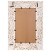 Mark & Day Mayer 42"H x 30"W x 2"D Traditional White Decorative Wall Mirrors - 3 of 4