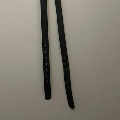 Women's Double Harness Metal Loop Belt - Universal Thread™ Black : Target