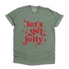 Simply Sage Market Whimsical Let's Get Jolly Garment Dyed Tee - 2 of 4