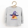 The Juniper Shop Chick Or Treat Watercolor Distressed Toddler Long Sleeve Tee - 2 of 4