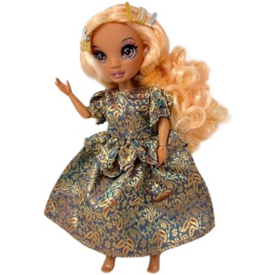 Doll Clothes Superstore Brocade Gown Compatible With LOL OMG And Rainbow High Fashion Dolls