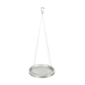 Ecopots Indoor/Outdoor Round Recycled Plastic Modern Hanging Saucer - 1 of 4
