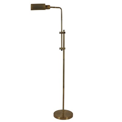 60.5" Pharmacy Floor Lamp Gold - Decor Therapy