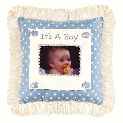 C&F Home 14" x 14" Boy Picture Picture Pillow