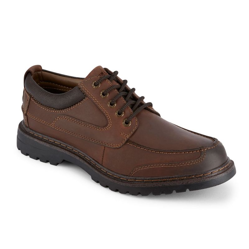 Dockers Mens Overton Leather Rugged Casual Oxford Shoe with Stain Defender - Wide Widths Available, 1 of 9