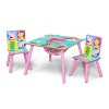 Delta Children Kids' Table and Chair Set with Storage - Green Gold Gold Certified - 3 of 4