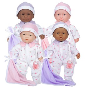 JC Toys 11" Lots to Love Babies - Set of 4 - 1 of 4