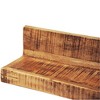 Solid Wood Wall Mounted Display Shelf 2 pcs - 3 of 4