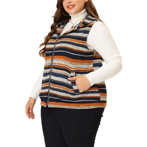 Plus size pullover discount jacket