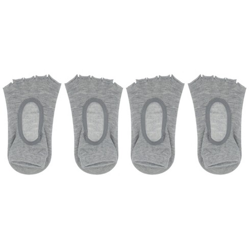 5pairs Yoga Socks Non Slip Skid Socks With Grips Pilates Ballet Barre Socks  For Women