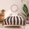Deny Designs 2pc Twin/Twin XL Daniel Coulmann Stripes 001 P Basaltic Comforter and Sham Set - 3 of 4