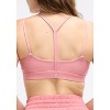 Peloton Women's Cadent Strappy Y-Back Bra, Brandied Apricot - 4 of 4