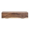 Contemporary Saur Wood Bench Brown - Olivia & May: Handmade, No Assembly, Indoor Use - 4 of 4