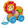 Toysters Pull Along Lion Walking Ultra Smooth Wood Animal Toy For Boys And Girls - 2 of 3