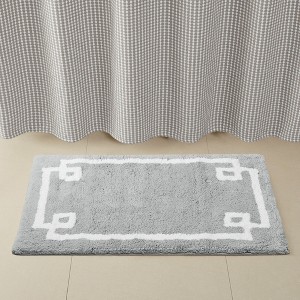 24x72" Cotton Tufted Bath Rug, Water Absorbing Carpet at the Bathroom Entrance - 1 of 3