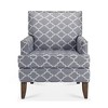 28.9" Fabric Accent Chair with Nail Trim and Easy-Clean Legs - 2 of 4