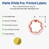 Avery Labels, 2" Diameter, Gold-Pink Bow, Matte, 120ct - 2 of 4