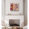 23" x 23" Spring Bouquet by Amy Lighthall Floating Acrylic Wall Canvas: Modern Home Decor Art - Kate & Laurel All Things Decor - 4 of 4