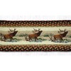 Earth Rugs Rustic Winter Elk Oval Stair Tread – Lodge & Farmhouse Decor 27"x8.25" - 2 of 3