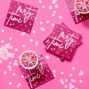 Creative Converting Hot Pink Foil Birthday Tableware Set 8ct - 3 of 4
