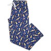 Pavilion Gift Company -  - XS Blue Lounge Pants - Pajama Bottoms - 4 of 4