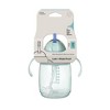 LunaLulinlk Weighted Straw Cup, 10oz, 6 Months+, Easy Transition Toddler Cup, Silicone Weighted Straw and Easy-hold Handles, Mint, 1 Count - 2 of 4