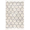 Unique Loom    Hygge Shag Trellis Area Rug - 2 of 4