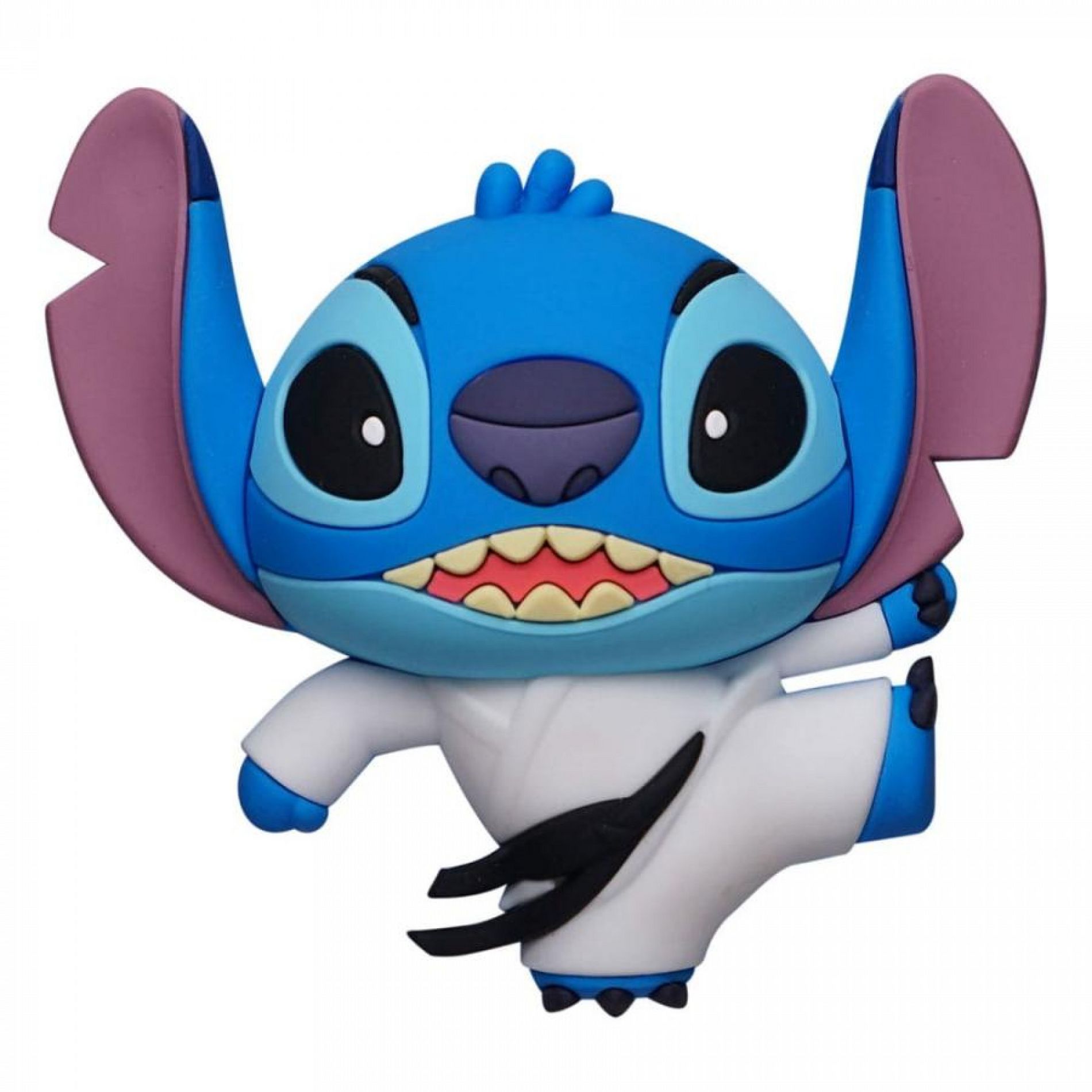 Adult Lilo and Stitch Taekwondo Stitch 3D Foam Magnet