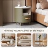 Accent Cabinet Modern with Drawer and Open Shelf for Living Room or Bedroom 19.25W - 3irtyhousy - 2 of 4